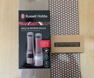 電動ミルRussell Hobbs 箱 段ボール ラッセルホブス